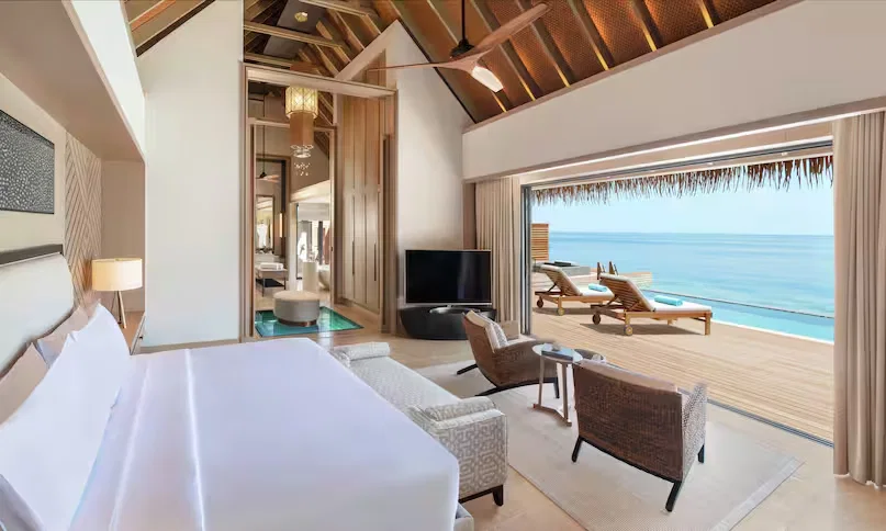 Three-Bedroom Overwater Villa with Two Pools