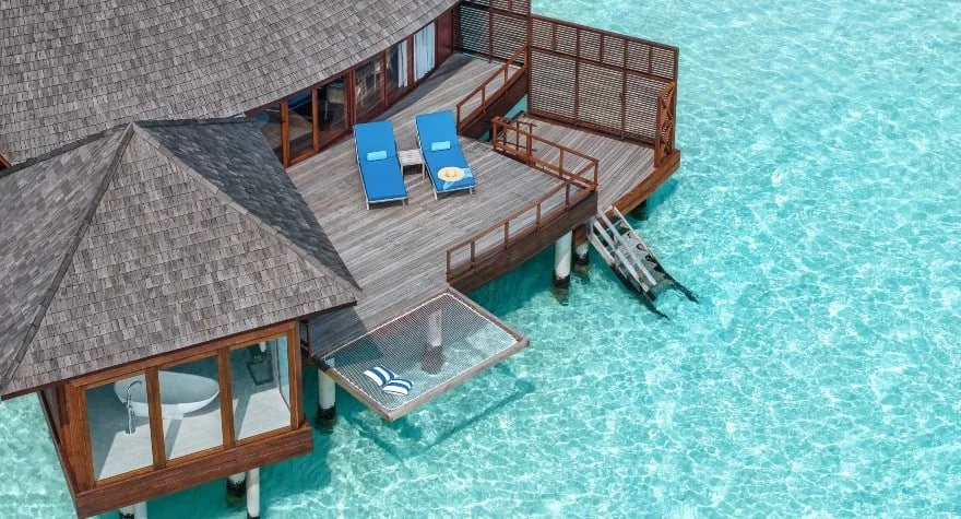 Sunrise Over Water Villa