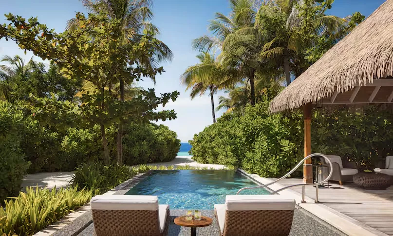 Three-Bedroom Grand Beach Villa with Two Pools