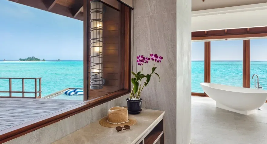 Sunrise Over Water Villa