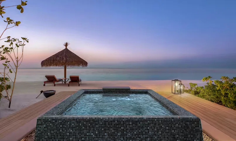 Three-Bedroom Grand Beach Villa with Two Pools