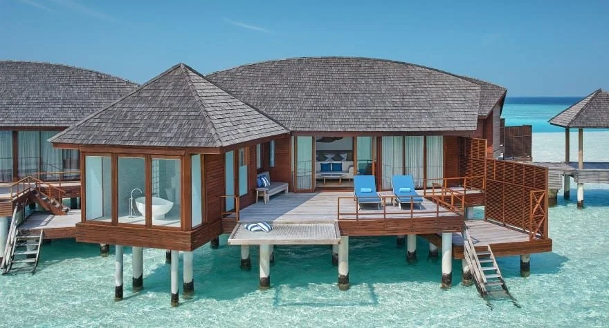 Sunrise Over Water Villa