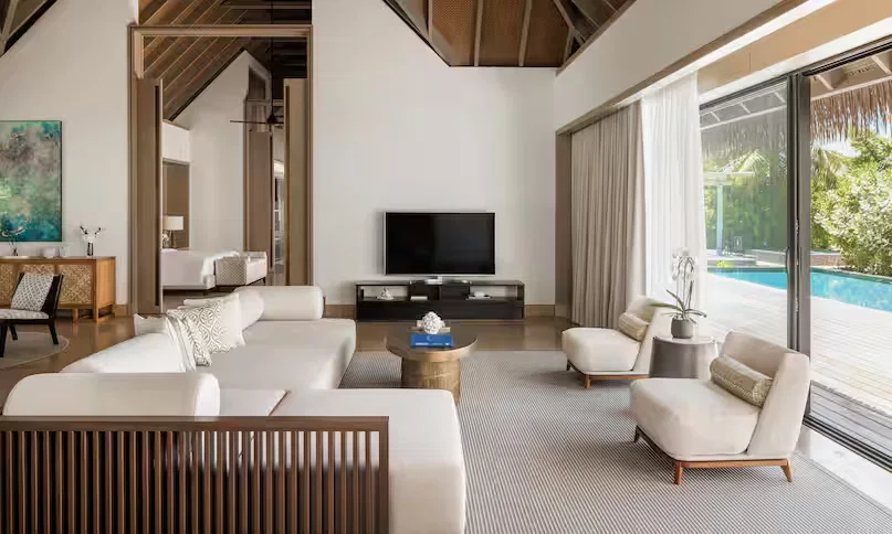 Three-Bedroom Grand Beach Villa with Two Pools