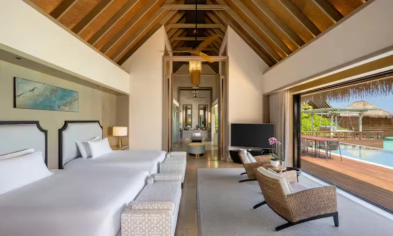Reef Villa with Pool, Two Queen Beds